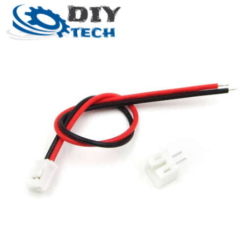 Connector JST XH 2Pin White Wire Plug Set 120mm **LOCAL STOCK**