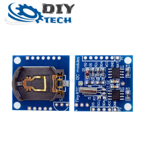 TINY RTC DS1307 REAL TIME CLOCK I2C MODULE **LOCAL STOCK**