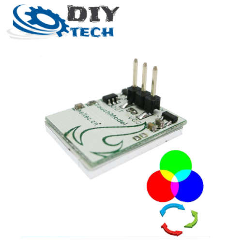 Touch Switch Capacitive 3-6V RGB Multi-Colour Cycle **LOCAL STOCK**