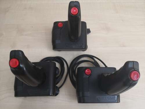 Commodore 64 Joysticks x3 Quickshot Spectravideo **RETRO**