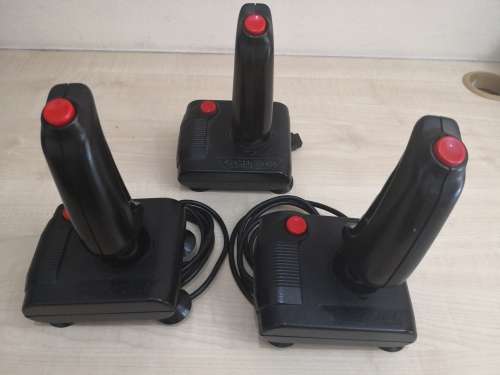 Commodore 64 Joysticks x3 Quickshot Spectravideo **RETRO**