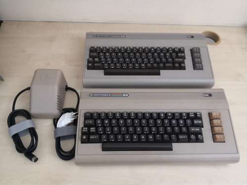 Commodore 64 Computer x2 **RETRO**