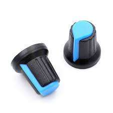 Rotary Knob 6mm Shaft (Splined) (20 Pcs) Blue WH148 **LOCAL STOCK**