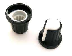 Rotary Knob 6mm Shaft (Splined) (5 Pcs) White WH148 **LOCAL STOCK**