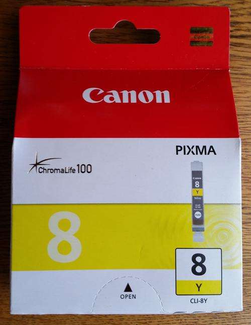 Canon Inkjet Cartridge CLI-8Y