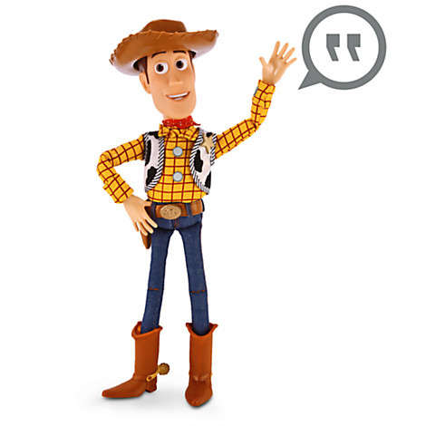 Disney Woody Talking Figure - 16'' : A "Disney Store" Exclusive