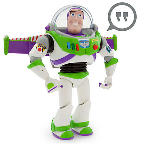 Official Disney Store Buzz Lightyear Talking Figure - 12"