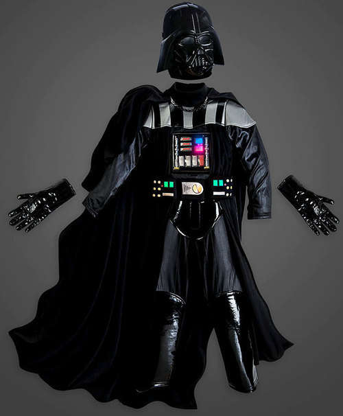 Authentic Disney Store Darth Vader Light-Up Costume for Kids