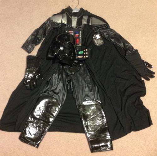 Authentic Disney Store Darth Vader Light-Up Costume for Kids