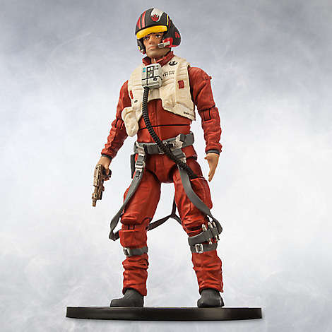 Poe Dameron Elite Series Die Cast Action Figure - 6 1/2``