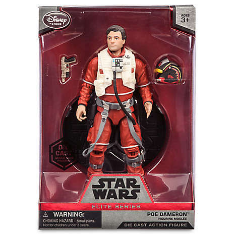 Poe Dameron Elite Series Die Cast Action Figure - 6 1/2``