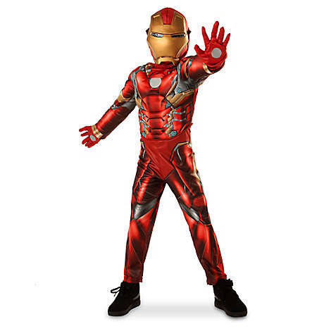 Authentic Disney Store Iron Man Costume for kids
