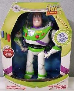 Official Disney Store Buzz Lightyear Talking Figure - 12"