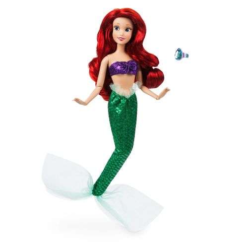Disney Ariel Classic Doll with Ring  The Little Mermaid  11 1/2''