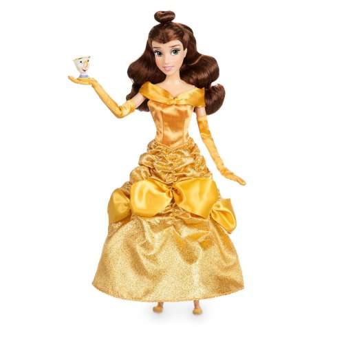Disney Belle Classic Doll with Chip Figure - 11 1/2''