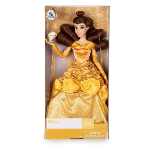 Disney Belle Classic Doll with Chip Figure - 11 1/2''