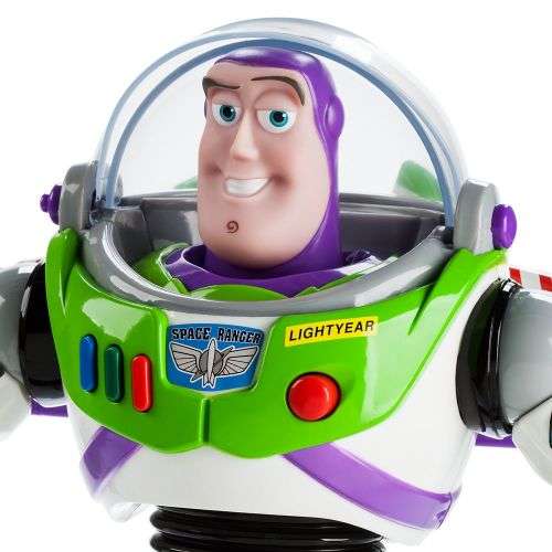 Official Disney Buzz Lightyear Interactive Talking Action Figuree-12`