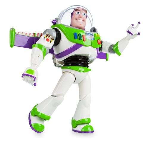 Official Disney Buzz Lightyear Interactive Talking Action Figuree-12`