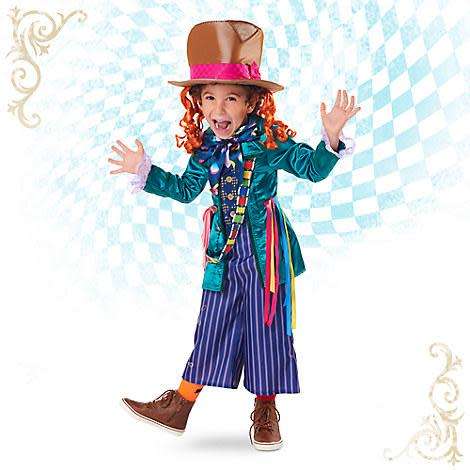 Authentic Disney Store Mad Hatter Costume for Kids - Alice Through the Looking Glass size 5/6