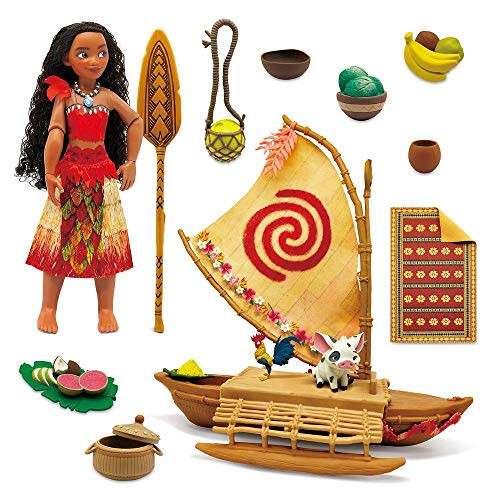 Large Moana Ocean Adventure Classic Doll Play Set by the Disney Store