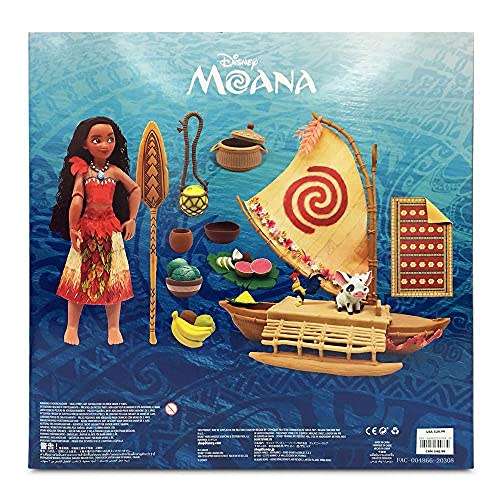 Large Moana Ocean Adventure Classic Doll Play Set by the Disney Store