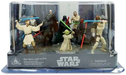 Star Wars: Jedi vs Sith Deluxe Figure Play Set by Disney Store