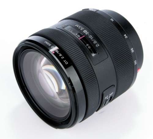 Sony 16-50mm f/2.8 dt SSM zoom lens