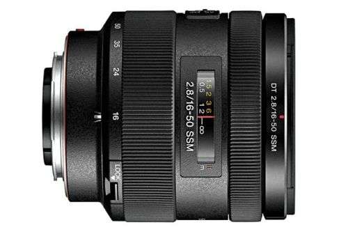 Sony 16-50mm f/2.8 dt SSM zoom lens