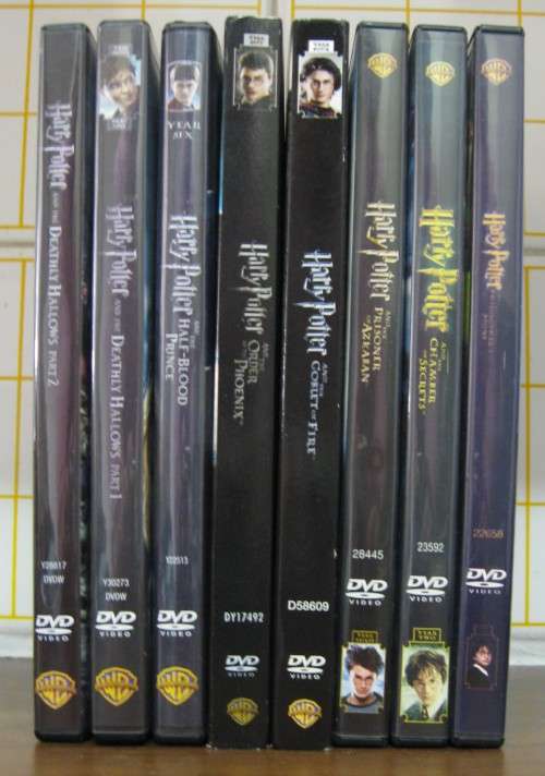 Harry Potter DVD`s - The Complete 8 Film Collection