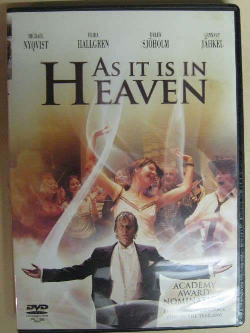 As It Is In Heaven DVD