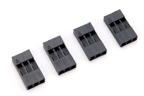 10Pcs 2.54mm 3 Pin Dupont Jumper Wire Cable Female Housing ***LOCAL STOCK***