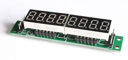 MAX7219 7 Segment 8 Digit Display for Aeduino and Pi ***LOCAL STOCK***