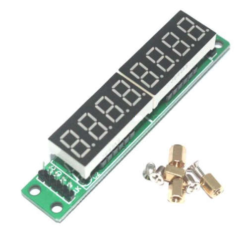 MAX7219 7 Segment 8 Digit Display for Aeduino and Pi ***LOCAL STOCK***