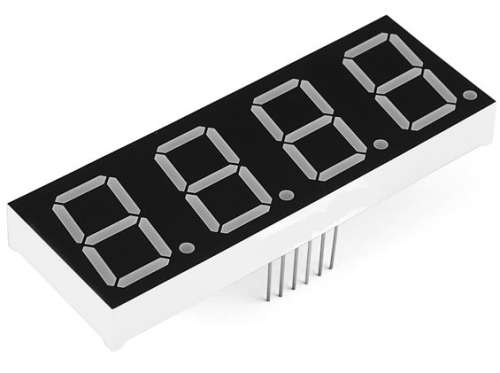 14mm 4 bit Common Cathode Red LED Digital Display 7 Segment 0.56 inch for Arduino ***LOCAL STOCK***