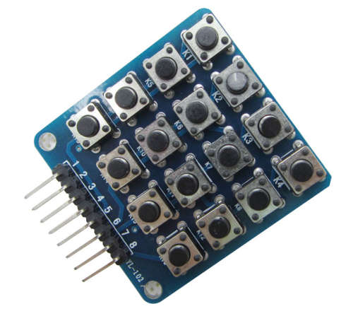 16 Key Keypad Keyboard 4 x 4 Matrix Module for Arduino ***LOCAL STOCK***