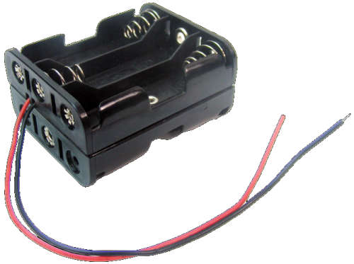 Battery Holder 6 x AA 6 x 14500 9 Volt in Series  ***LOCAL STOCK***