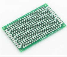 Double-sided Printed Circuit Board Prototype FR4 PCB 4 x 6 cm ***LOCAL STOCK***