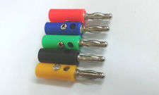 4mm Banana Plugs Connectors Various Colours ***LOCAL STOCK***