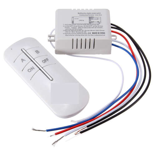 Wireless 2 Channel 220V Lamp Appliance ON/OFF Remote Control Switch Transmitter***LOCAL STOCK***