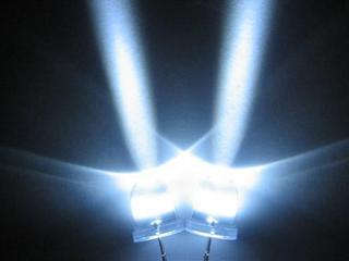 10mm LED Water Clear White SUPER BRIGHT ***LOCAL STOCK***