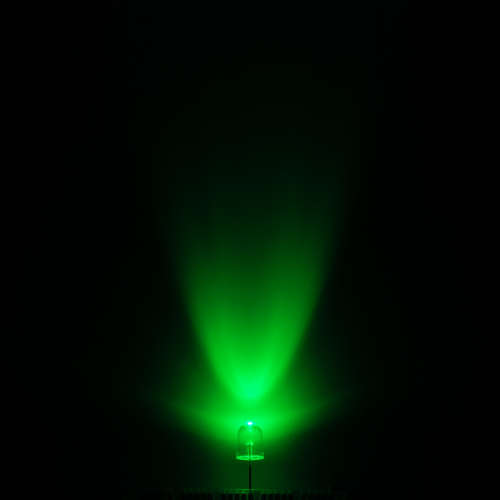 10mm LED Water Clear Green SUPER BRIGHT ***LOCAL STOCK***