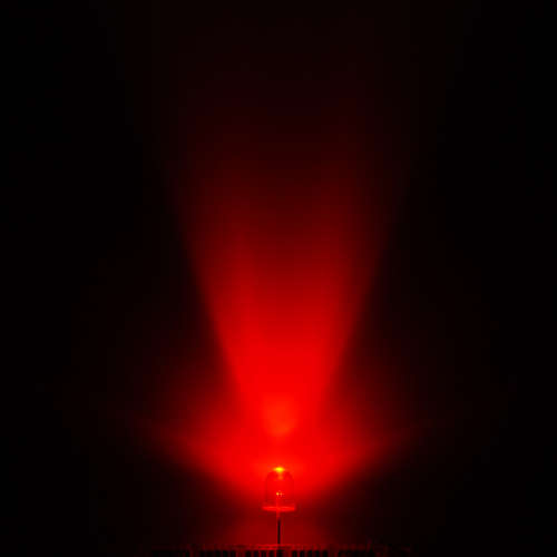 10mm LED Water Clear Red SUPER BRIGHT ***LOCAL STOCK***