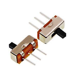 Slide Switch SPDT 1P2T 2 Position 3 Pin PCB Panel Vertical SS12D00G4 ***LOCAL STOCK ***
