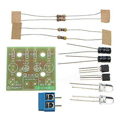 Flashing Blinking LED Flip Flop DIY Simple Flash Astable Multivibrator Circuit ***LOCAL STOCK***