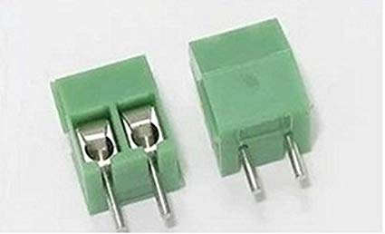 PCB 2 Way Screw Terminal 5mm Pitch - Green ***LOCAL STOCK***