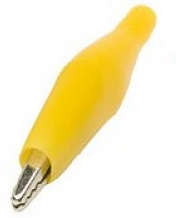 Crocodile Clips for Test Leads Yellow ***LOCAL STOCK***