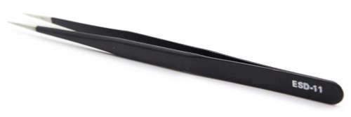 Tweezers Stainless Steel Non-Static ESD-11 ***LOCAL STOCK***