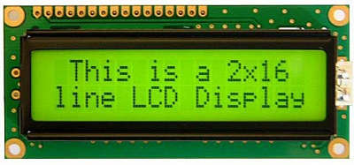 1602 LCD Display Module Yellow/Green 5V 16 x 2 Characters for Arduino/Pi ***LOCAL STOCK***