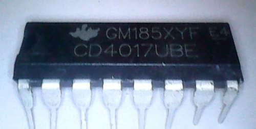 CD4017BE CMOS Decade Counter with 10 Decoded Outputs ***LOCAL STOCK***