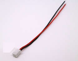 XH2.54 JST 2 Pin Male Power Cable Plug 200mm AWG24 ***LOCAL STOCK***
